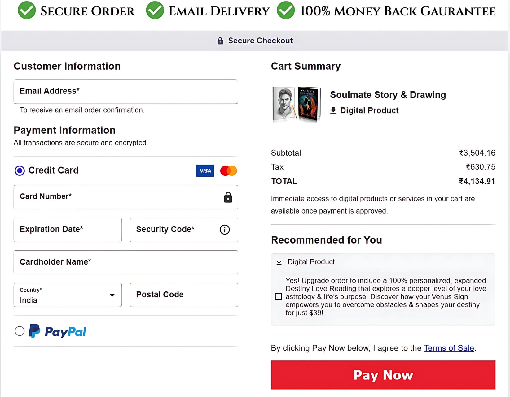 Soulmate Story price